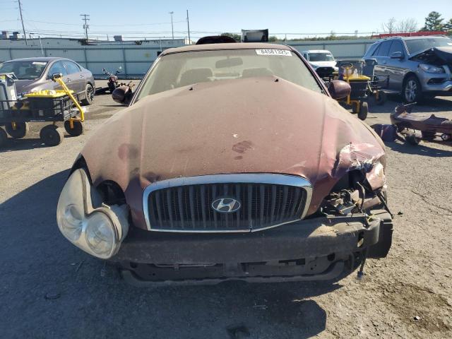 KMHWF25S62A709085 - 2002 HYUNDAI SONATA GL BURGUNDY photo 5