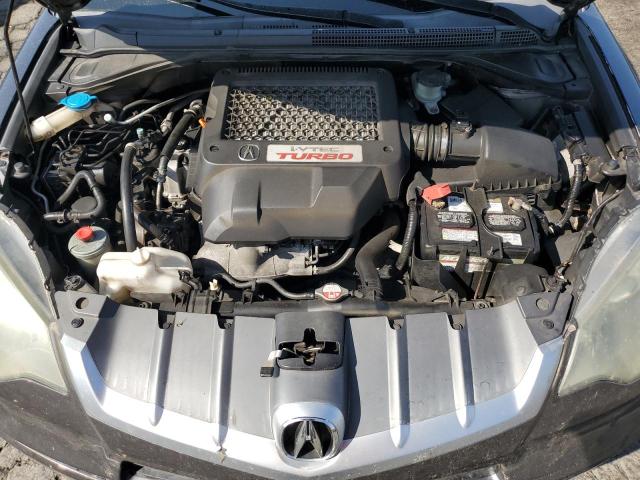5J8TB18529A002905 - 2009 ACURA RDX TECHNOLOGY Մոխրագույն լուսանկար 12