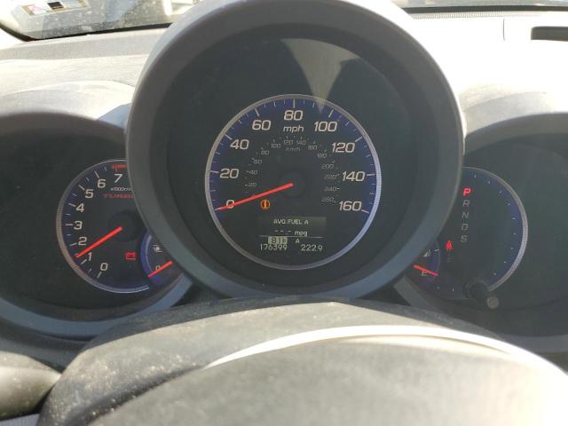 5J8TB18529A002905 - 2009 ACURA RDX TECHNOLOGY Մոխրագույն լուսանկար 9