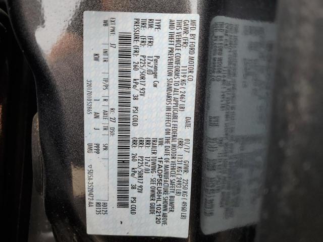 1FADP5EU6HL102120 - 2017 FORD C-MAX SE GRAY photo 14