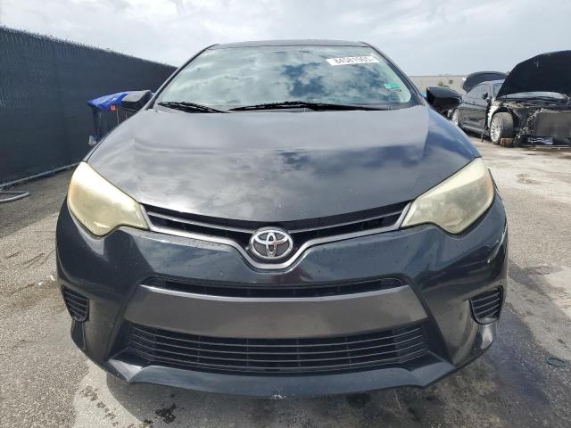 2T1BURHE5FC237664 - 2015 TOYOTA COROLLA L BLACK photo 5