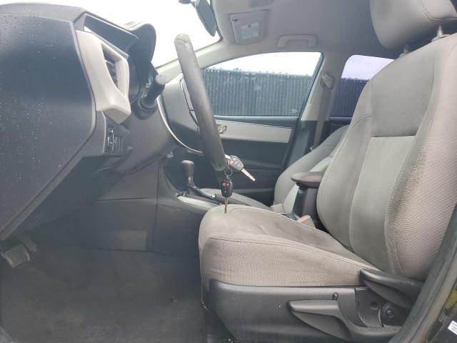 2T1BURHE5FC237664 - 2015 TOYOTA COROLLA L BLACK photo 7