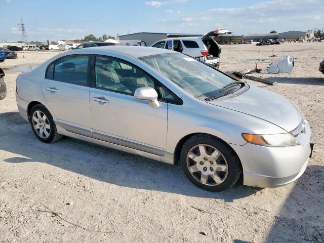 2HGFA16567H311424 - 2007 HONDA CIVIC LX SILVER photo 4