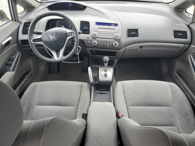 2HGFA1F58AH577406 - 2010 HONDA CIVIC LX SILVER photo 8