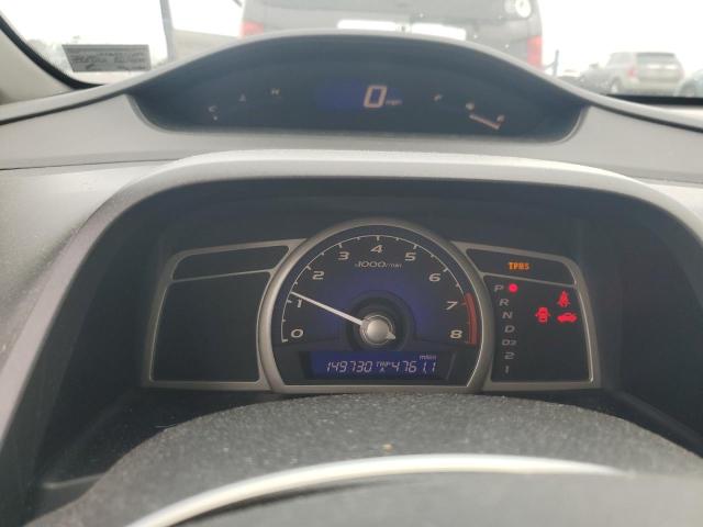 2HGFA1F58AH577406 - 2010 HONDA CIVIC LX SILVER photo 9