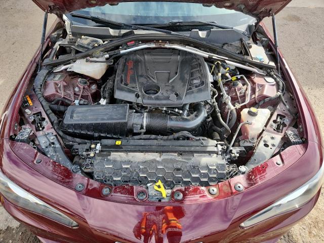 ZARFAEBN1J7583397 - 2018 ALFA ROMEO GIULIA Bordo fotoğraf 11
