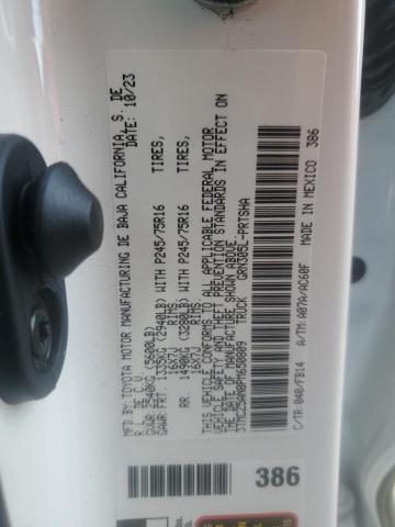 3TMCZ5AN8PM650809 - 2023 TOYOTA TACOMA DOUBLE CAB Ақ фото 13