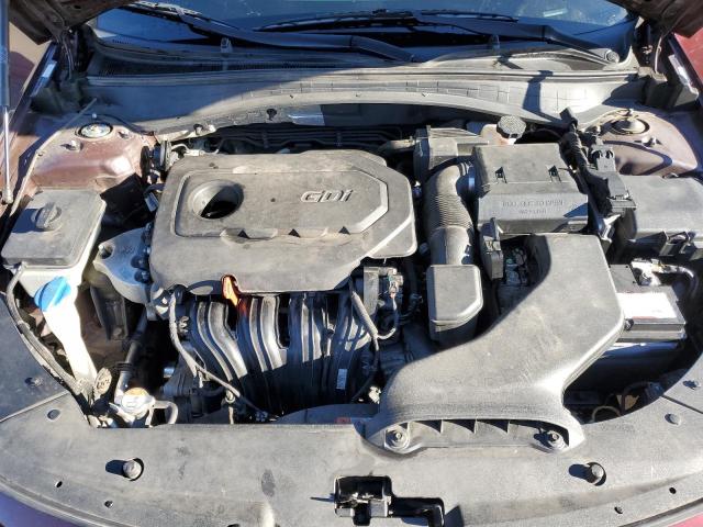 5XXGT4L39JG239310 - 2018 KIA OPTIMA LX Tünd qırmızı foto 11