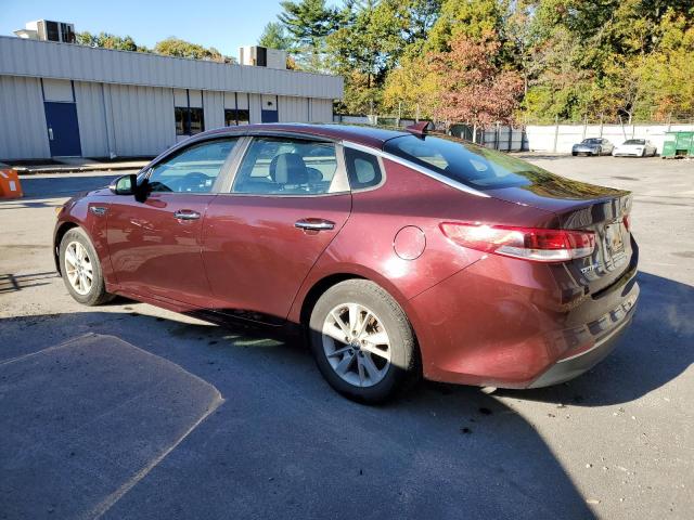 5XXGT4L39JG239310 - 2018 KIA OPTIMA LX Tünd qırmızı foto 2