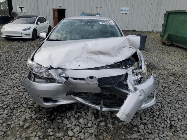 JTDBL40E199081943 - 2009 TOYOTA COROLLA BASE Күміс фото 5