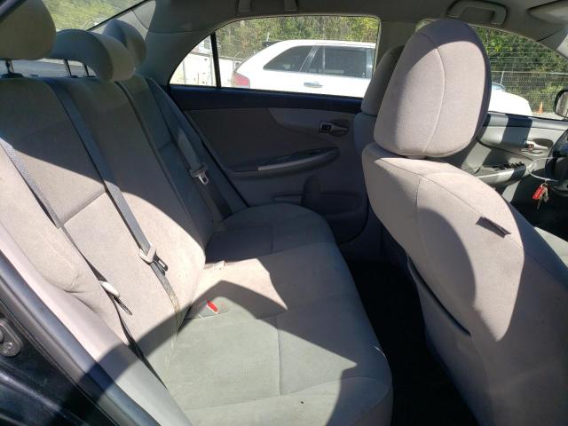 5YFBU4EE2CP013917 - 2012 TOYOTA COROLLA BASE Schwarz Foto 10