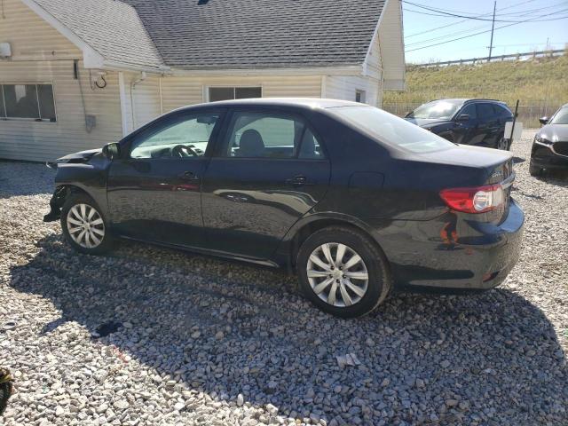 5YFBU4EE2CP013917 - 2012 TOYOTA COROLLA BASE Schwarz Foto 2