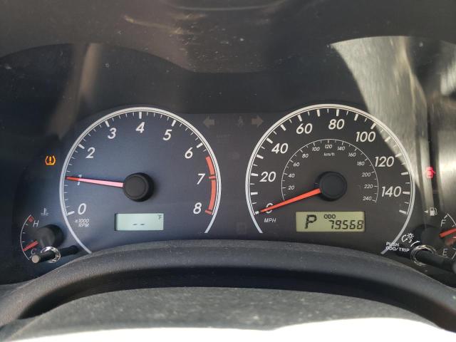 5YFBU4EE2CP013917 - 2012 TOYOTA COROLLA BASE Schwarz Foto 9