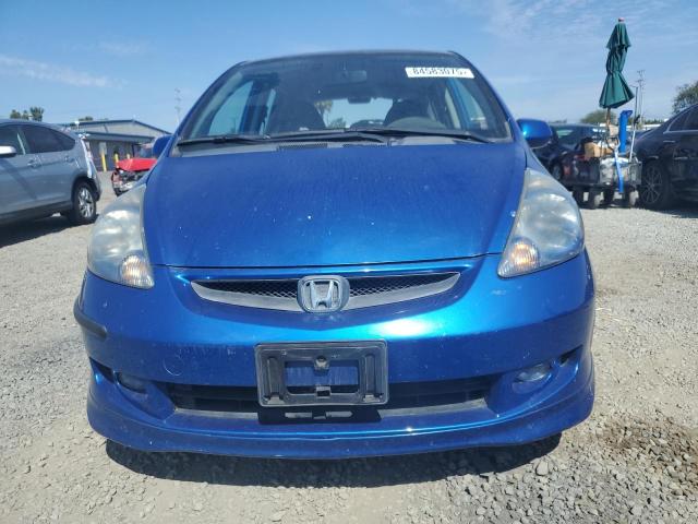 JHMGD38698S019058 - 2008 HONDA FIT SPORT Көк фото 5