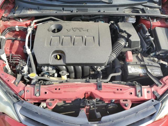 2T1BURHEXFC317607 - 2015 TOYOTA COROLLA L 红色 照片 11