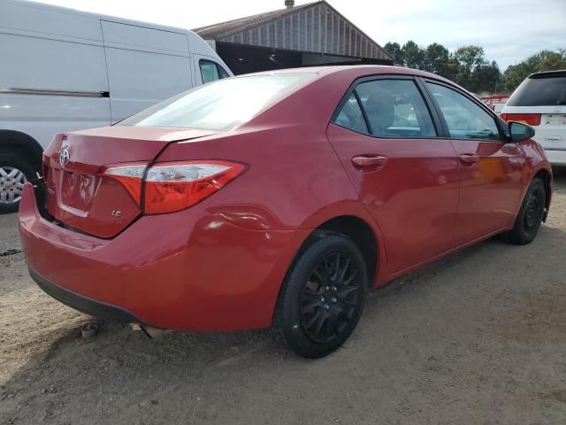 2T1BURHEXFC317607 - 2015 TOYOTA COROLLA L 红色 照片 3
