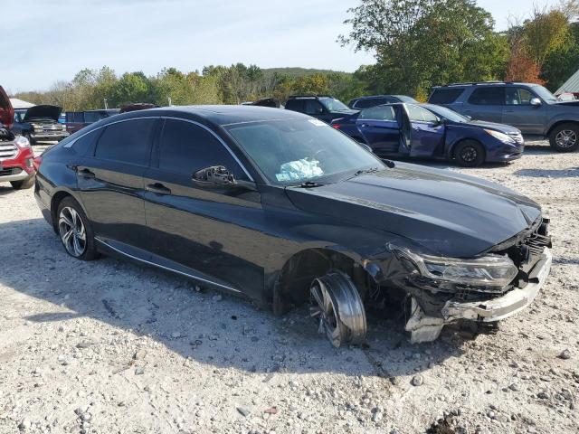 1HGCV1F63JA059606 - 2018 HONDA ACCORD EXL Czarny zdjęcie 4