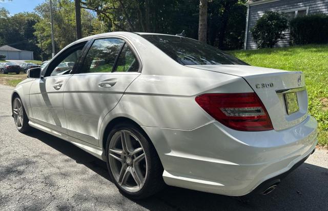 WDDGF8AB3EG213346 - 2014 MERCEDES-BENZ C 300 4MATIC WHITE photo 3