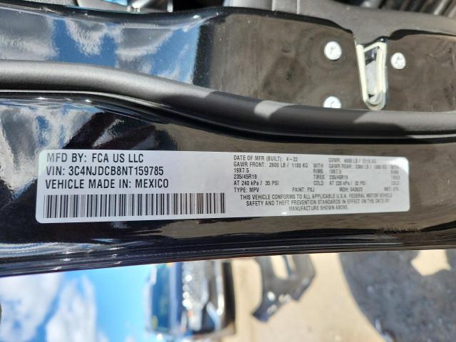 3C4NJDCB8NT159785 - 2022 JEEP COMPASS LIMITED Siyah fotoğraf 14