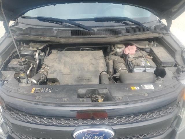 1FM5K8GTXFGC05433 - 2015 FORD EXPLORER SPORT ნაცრისფერი ფოტო 12