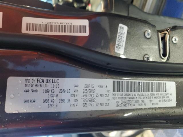 3C4NJDBB7LT139851 - 2020 JEEP COMPASS LATITUDE GRAY photo 13