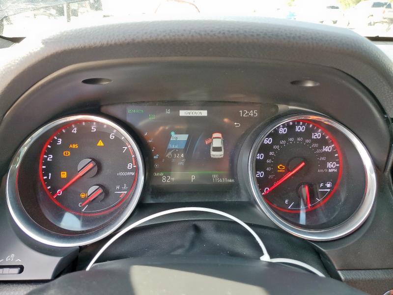 4T1B61HK4KU800598 - 2019 TOYOTA CAMRY XSE Siyah fotoğraf 9