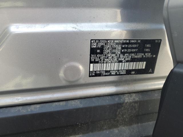 2T3F1RFV3MC150721 - 2021 TOYOTA RAV4 LE GRAY photo 13