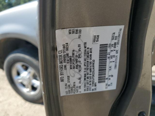 1FMZU73K35UA99930 - 2005 FORD EXPLORER XLT BROWN photo 13