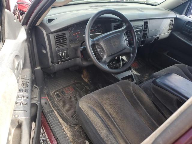 1B7HL48X62S662174 - 2002 DODGE DAKOTA QUAD SLT RED photo 8