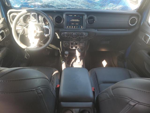 1C4HJXEN4PW667027 - 2023 JEEP WRANGLER SAHARA BLUE photo 8