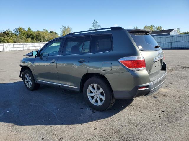 5TDBK3EH6DS195642 - 2013 TOYOTA HIGHLANDER BASE أخضر صورة 2