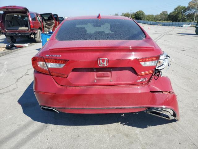 1HGCV2F3XLA000521 - 2020 HONDA ACCORD SPORT წითელი ფოტო 6