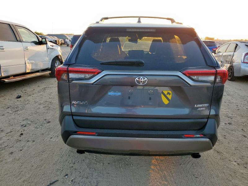 JTMN1RFVXKD521393 - 2019 TOYOTA RAV4 LIMITED Grafitowy zdjęcie 6