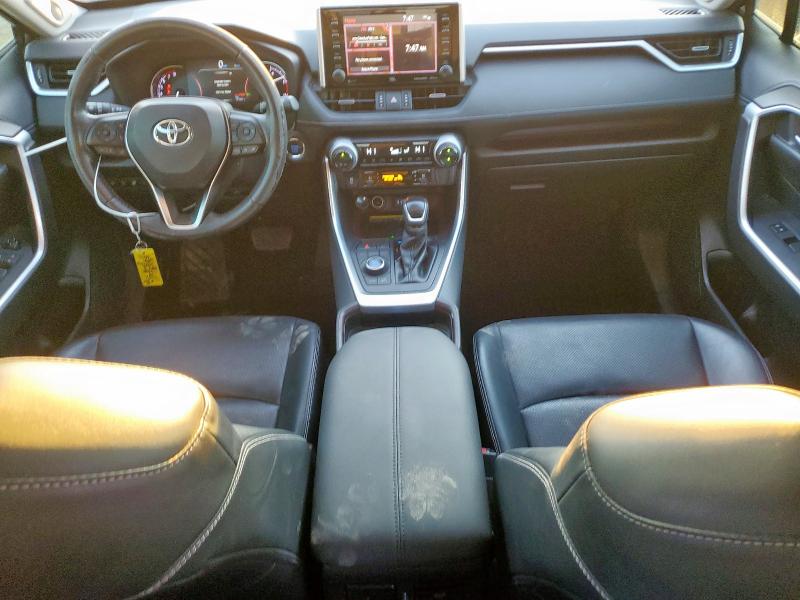 JTMN1RFVXKD521393 - 2019 TOYOTA RAV4 LIMITED Grafitowy zdjęcie 8