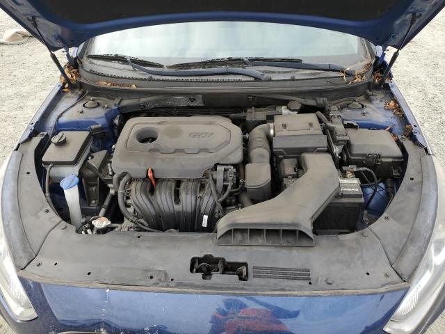5NPE24AF4JH663165 - 2018 HYUNDAI SONATA SE Blau Foto 11