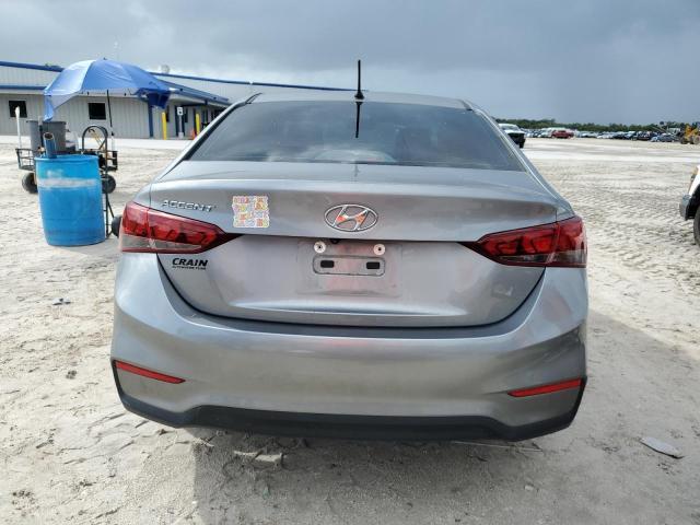 3KPC24A61ME136796 - 2021 HYUNDAI ACCENT SE SILVER photo 6