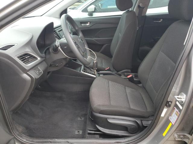 3KPC24A61ME136796 - 2021 HYUNDAI ACCENT SE SILVER photo 7