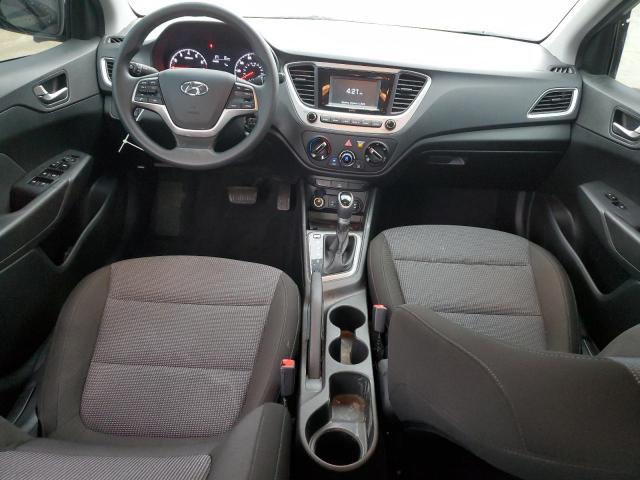 3KPC24A61ME136796 - 2021 HYUNDAI ACCENT SE SILVER photo 8