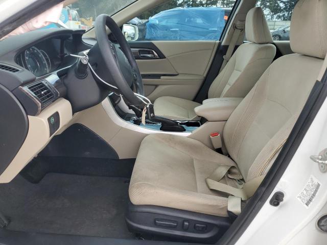 1HGCR2F73HA231582 - 2017 HONDA ACCORD EX WHITE photo 7