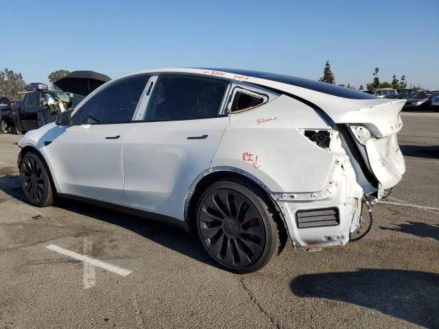 7SAYGDEF1NF438332 - 2022 TESLA MODEL Y Білий фото 2