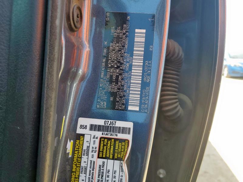 5TFRM5F14AX011634 - 2010 TOYT TUNDRA DOUBLE CAB SR5 CHARCOAL photo 12