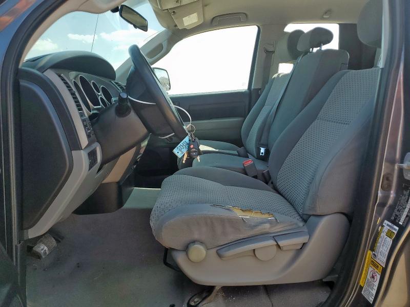 5TFRM5F14AX011634 - 2010 TOYT TUNDRA DOUBLE CAB SR5 CHARCOAL photo 7