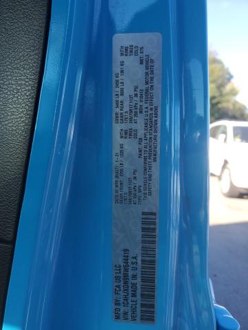 1C4HJXDN9MW644419 - 2021 JEEP WRANGLER U SPORT BLUE photo 14