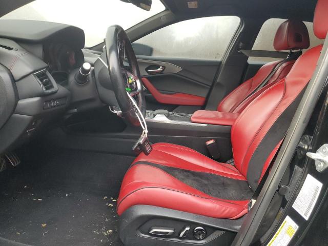 19UUB6F57NA002834 - 2022 ACURA TLX TECH A BLACK photo 7