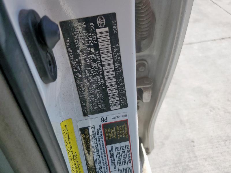 4T1BF1FK8GU245844 - 2016 TOYOTA CAMRY LE Ağ foto 13