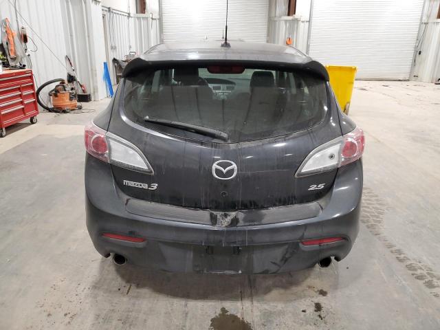 JM1BL1H63A1180777 - 2010 MAZDA 3 S BLACK photo 6