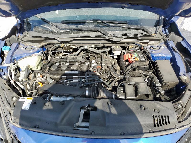 2HGFC3B37KH351210 - 2019 HONDA CIVIC EX ლურჯი ფოტო 11