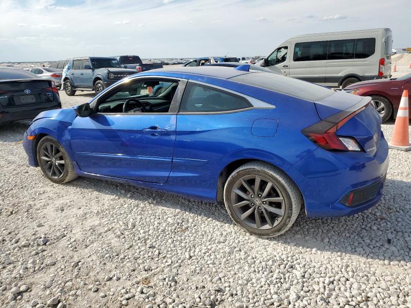 2HGFC3B37KH351210 - 2019 HONDA CIVIC EX ლურჯი ფოტო 2