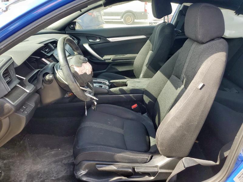 2HGFC3B37KH351210 - 2019 HONDA CIVIC EX ლურჯი ფოტო 7