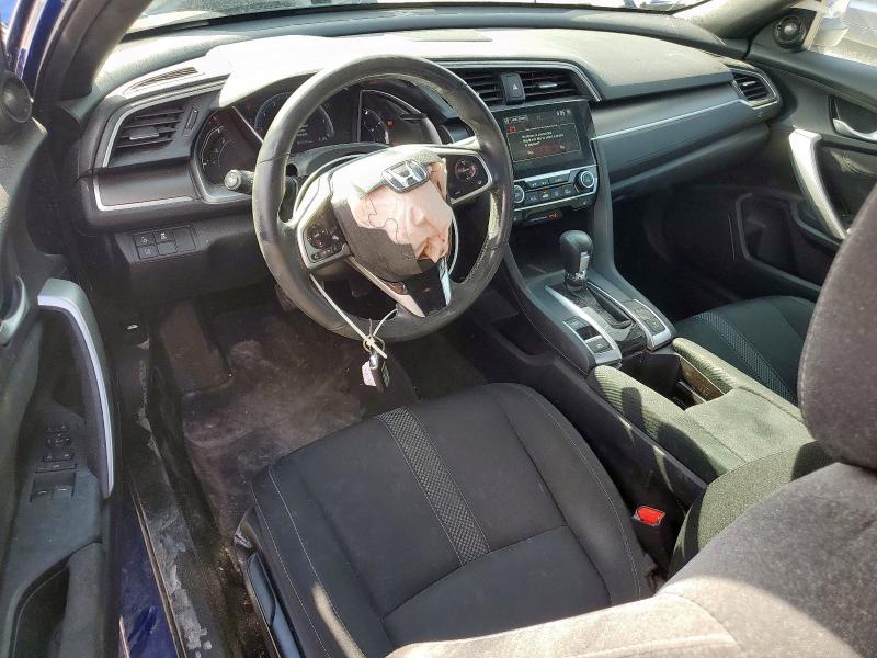 2HGFC3B37KH351210 - 2019 HONDA CIVIC EX ლურჯი ფოტო 8